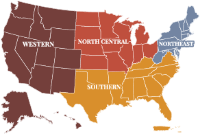 ERME US Region Map